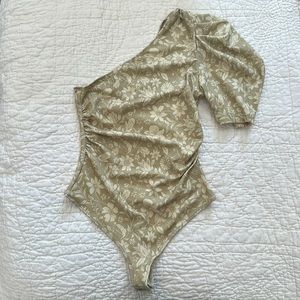 Free People One Shoulder Body Suit